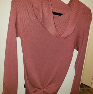 Coral blouse